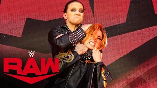 Shayna Baszler slams Becky Lynch head-first into the announce table: Raw, March 30, 2020