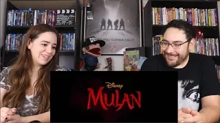 Mulan (2020) - Official Teaser Trailer Reaction / Review