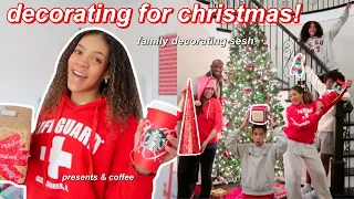 decorating for christmas! *vlogmas day 1*