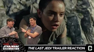 Star Wars: The Last Jedi Teaser Trailer Reaction - Live from Star Wars Celebration Orlando 2017