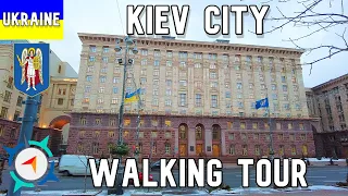 KIEV, UKRAINE - City Tour 20 days before the war - Kiev Downtown