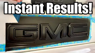 How To: Blackout Car Emblems Easily | Pro Plasti Dip Method!