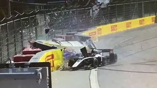 Big Crash In Formula 2 | Big Crash At Sochi