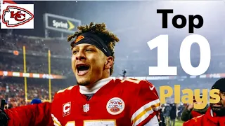 Kc Chiefs Top 10  Best Plays  in 2018 Regular Season #NFL #kcchiefs