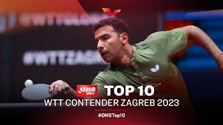 Top 10 Points from WTT Contender Zagreb 2023 | Presented by DHS