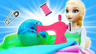 Эльза Холодное сердце и конкурс Принцесс - Видео для девочек игры в куклы Принцессы Диснея