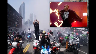 DMX memorial procession revs into Brooklyn in style