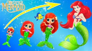 Adventures of Princess Ariel! 31 DIYs for LOL OMG