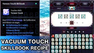 Vacuum Touch Skillbook Recipe - Divinity Original Sin 2