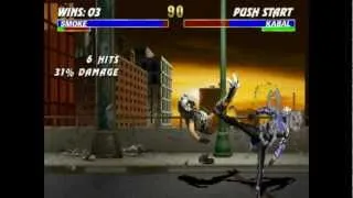 Mortal Kombat 3 - Smoke Playthrough HD
