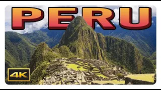 'MACHU PICCHU' in Peru 4K - Discovering the Cinematic Wonders - 4K Tour of the Inca Citadel