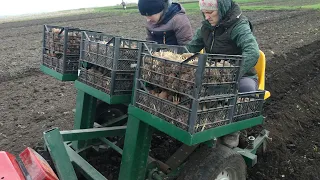 Картоплесажалка своїми руками (для пророщеної картоплі)