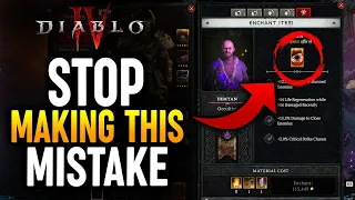 Diablo 4 - DONT DO THIS! THESE 5 Huge Mistakes will Waste 100+ Hours! (Diablo 4 Tips and Tricks)