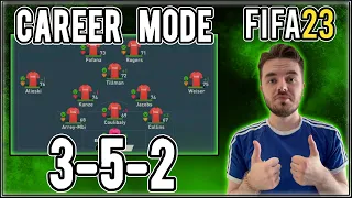 FIFA 23 Lower League Tiki-Taka Career Mode Tactics | Overlapping CB's | Custom Tactics Explained