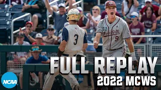 Texas A&M vs. Notre Dame: 2022 Men's College World Series quarterfinals | FULL REPLAY