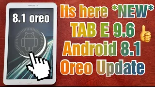 Samsung Galaxy Tab E 9.6 Android 8.1 Oreo LineageOS 15.1 its Finally Here T560/T561 Quick Review