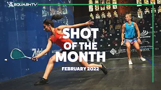 Squash: Shot of the Month - February 2022 - Women