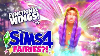 You can finally get functional FAIRIES in The Sims 4! 🧚‍♀️