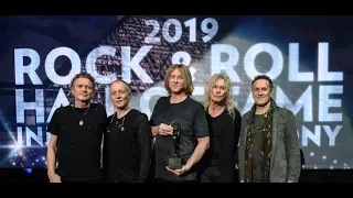 Def Leppard in New York City for Rock & Roll Hall of Fame