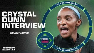 Crystal Dunn EXCLUSIVE: World Cup disappointment, hopes for USWNT manager, Rapinoe & more | ESPN FC