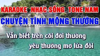 Chuyện tình Mộng Thường Karaoke nhạc sống Tone Nam Hải Đăng TV