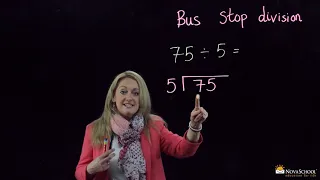 Bus stop division - mathematical method