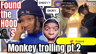 BEST TROLLING VIDEO | Trolling on monkey part 2!!!