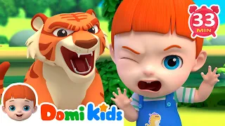 Animal Dance Song and Swimming Song! | Domi Kids Songs & Nursery Rhymes  |  Educational Songs