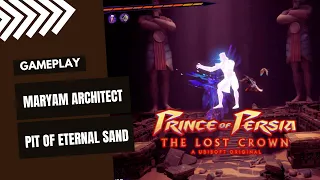 PIT OF ETERNAL SAND PUZZLE PETAL MARYAM ARCHITECT PRINCE OF PERSIA THE LOST CROWN GAMEPLAY GIMSAJO