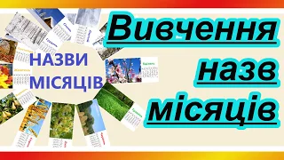 Назви місяців. Презентація