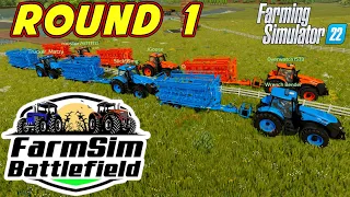 FarmSim Battlefield Round 1 Highlights | Farming Simulator 22