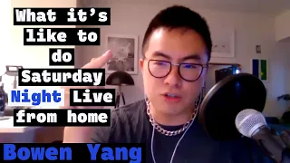 Bowen Yang on recording SNL from home