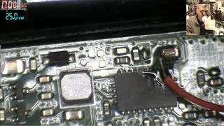 Lenovo Yoga 500 repair No backlight with the laptop running on the battery