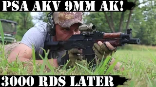 PSA AKV - 9mm AK! 3000 Rounds Later!
