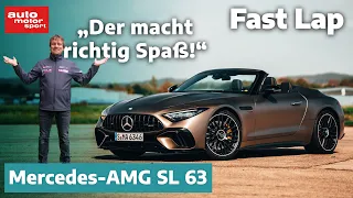 Mercedes-AMG SL 63: Christian ist überrascht! – Fast Lap | auto motor und sport