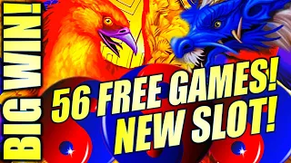 ★BIG WIN!★ NEW SLOT! FORTUNE HARMONY (PHOENIX & DRAGON) Slot Machine (ARISTOCRAT GAMING)