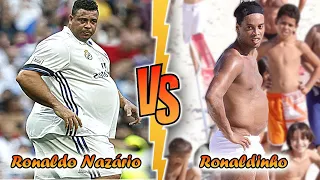 Ronaldinho VS Ronaldo Nazário Transformation ⭐ 2022 | Who Is Better?