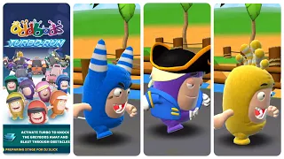 Oddbods Turbo Run Captain Jeff vs Pogo vs Bubbles