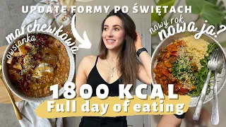 🌻CO JEM W CIĄGU DNIA? 1800 KCAL wege gulasz🍕PIZZA + TRENING PULL ✈️  🥗