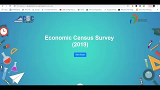 Economic Census Survey 2019 Live Exam कैसे देना है |100% के साथ पास होंगे  CSC vle society