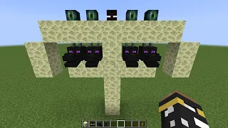 what if you create a BIG ENDER TITAN in MINECRAFT