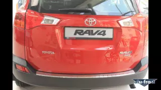 AUTO-TUNING - Накладка с загибом на задний бампер для Toyota Rav4 2013+