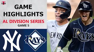 New York Yankees vs. Tampa Bay Rays Game 5 Highlights | ALDS (2020)