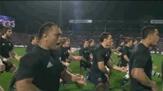 NUOVA ZELANDA ALL BLACKS DANZA HAKA MAORI 2010