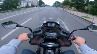 Разгон Honda INTEGRA 700 до 150км.