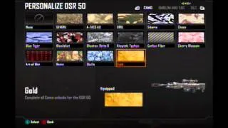 Black ops 2 Sniping Guns for glory !DSR 50 (ep 1)