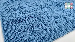 How to Knit the "Arthur" Baby Blanket