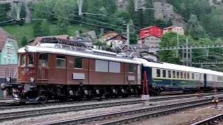 SBB Gotthardbahn/Ferrovia del Gottardo: Göschenen Juni 2015