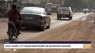 Mali: choc après l´attaque meurtrière de Mondoro