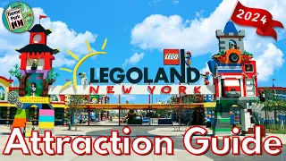 LEGOLAND New York ATTRACTION GUIDE - 2024 - All Rides & Shows